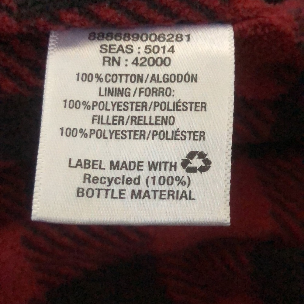 NORTHWEST Denim, buttons down fully Flannel Lined men’s Jacket size 4XL” - Picture 16 of 16